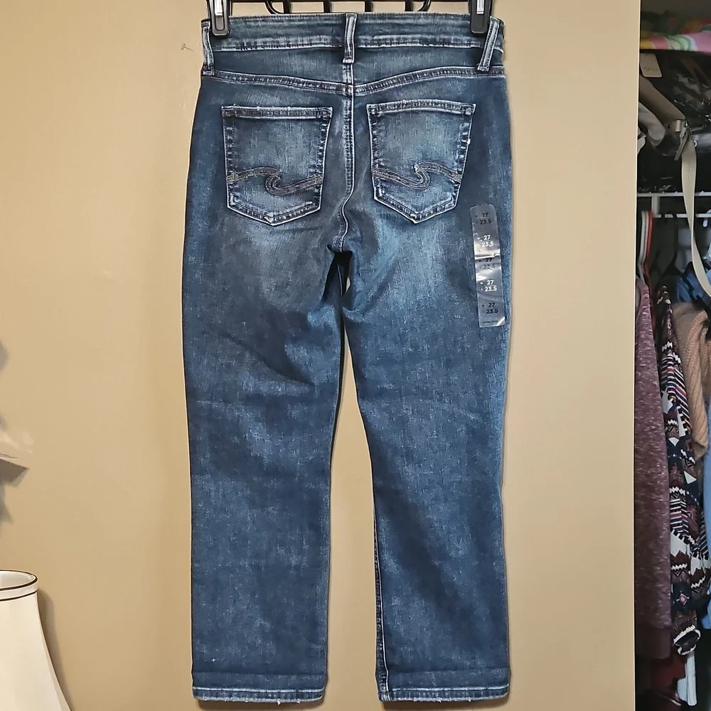 NWOT Silver Suki Capri Jeans - Picture 6 of 12